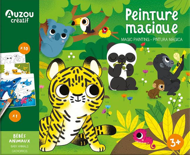 Ma peinture magique: les bébés animaux Jeux & loisirs créatifs La family shop