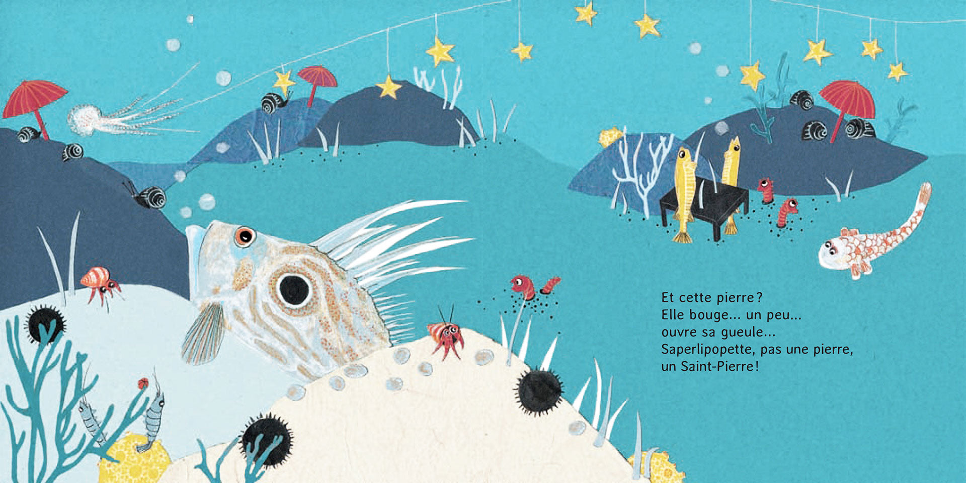 La p'tite mer bleue Livres La family shop
