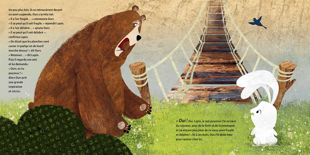 Peureux toi-même ! Album enfant sur la peur Livres La family shop