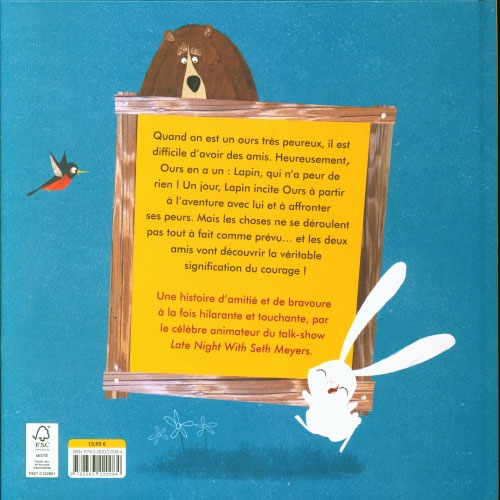 Peureux toi-même ! Album enfant sur la peur Livres La family shop