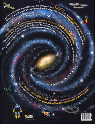 PLanète Terre - Atlas pour les enfants - Un voyage aux confins de l’univers Livres OLF