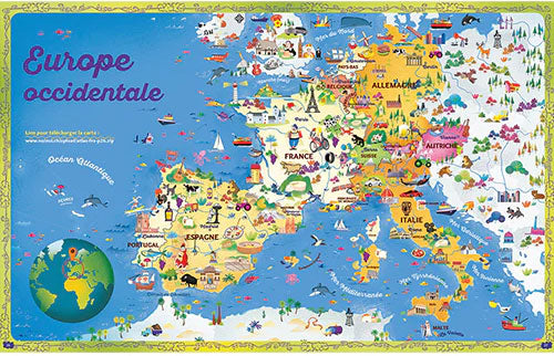 PLanète Terre - Atlas pour les enfants - Un voyage aux confins de l’univers Livres OLF