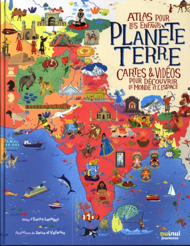 PLanète Terre - Atlas pour les enfants - Un voyage aux confins de l’univers Livres OLF