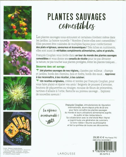 Plantes sauvages comestibles - les reconnaître et les cuisiner Livres Dargaud