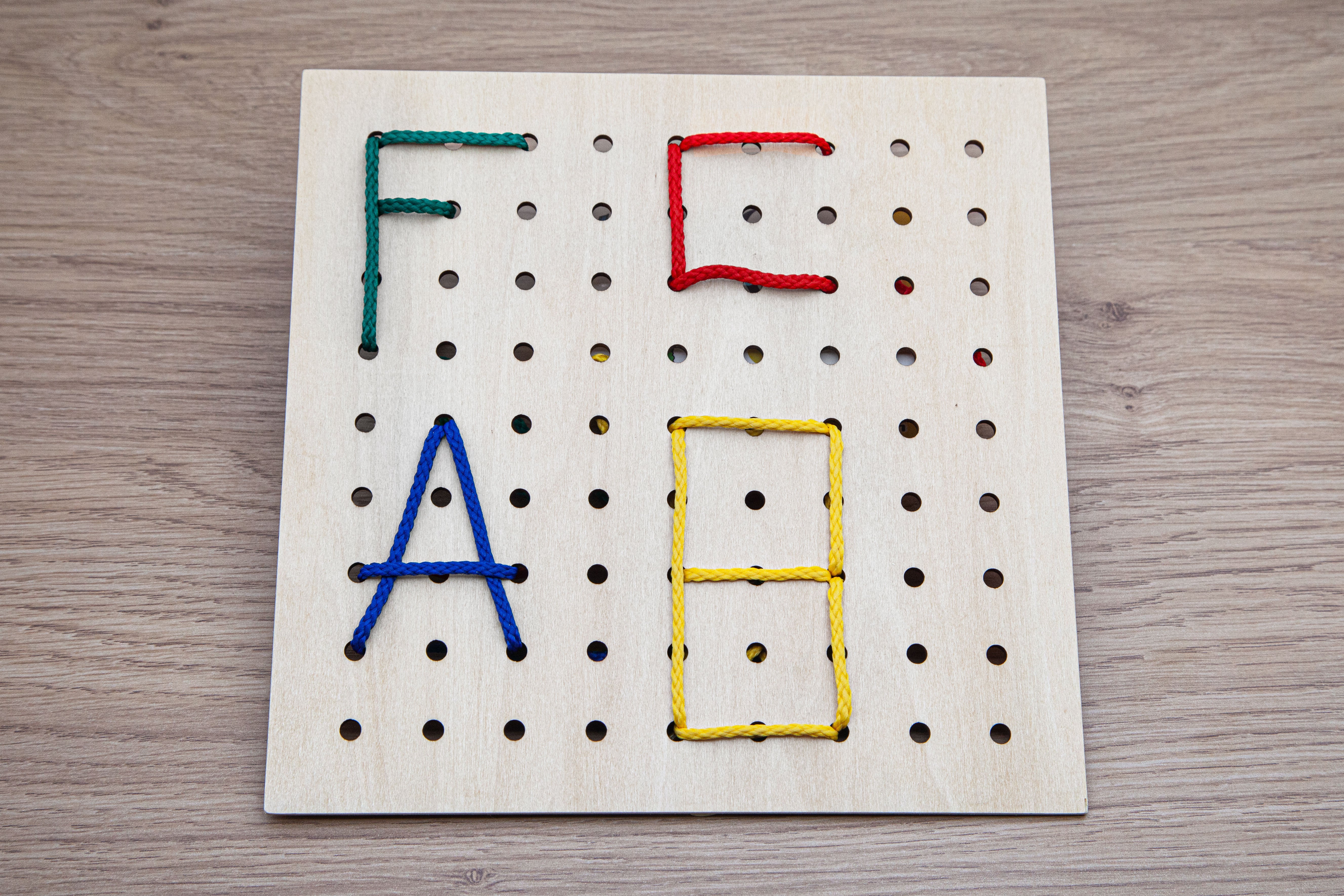 Set d'enfilage en bois - Laçage et enfilage Jeux & loisirs créatifs La family shop