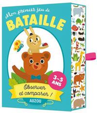 Cartes: Mon premier Jeu de Bataille: observer et comparer Jeux & loisirs créatifs La family shop