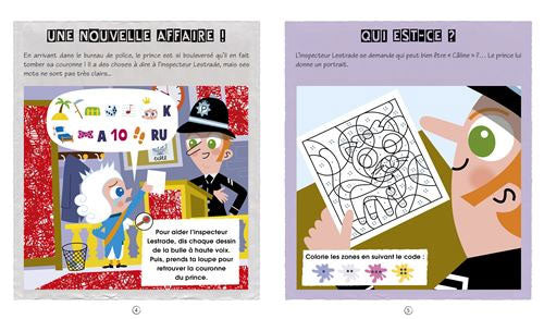 Les Ptits Sherlock : ma toute première enquête - volume 1 Cahiers de jeux La family shop