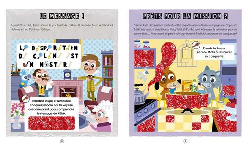 Les Ptits Sherlock : ma toute première enquête - volume 1 Cahiers de jeux La family shop