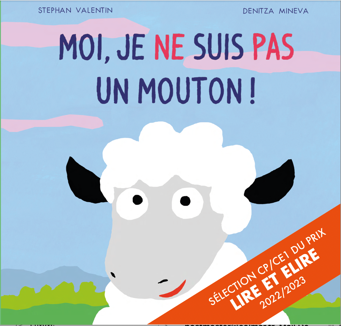 Moi, je ne suis pas un mouton ! Livre enfant sur le harcèlement des enfants. Livres OLF