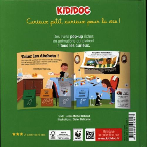 Protégeons la planète - dès 5 ans Livres La family shop
