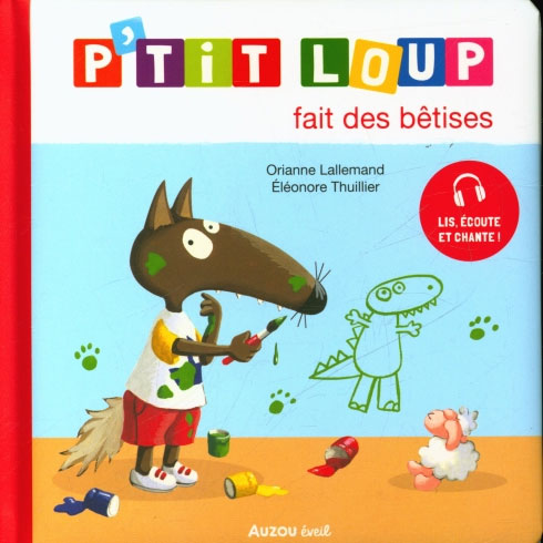 P'tit loup fait des bêtises Livres OLF