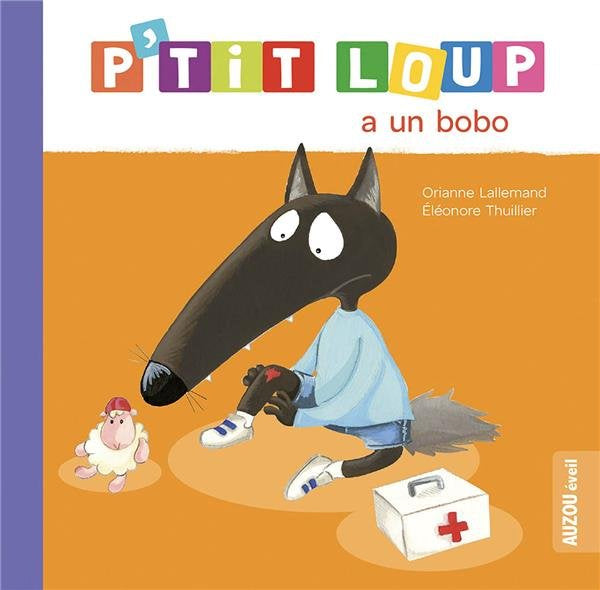 P'tit loup a un bobo Livres La family shop