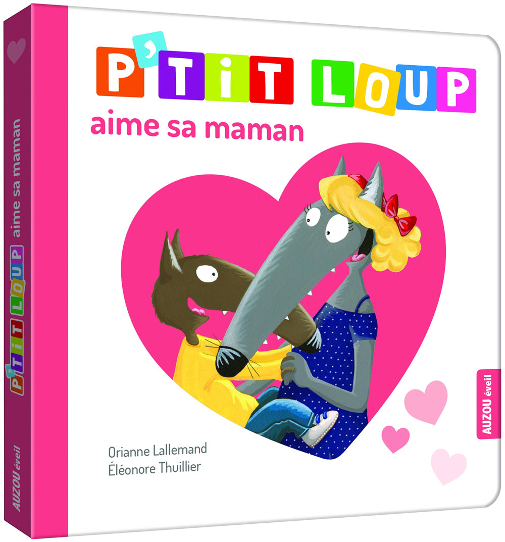 Mon coffret tout-carton : P'tit Loup aime Livres La family shop