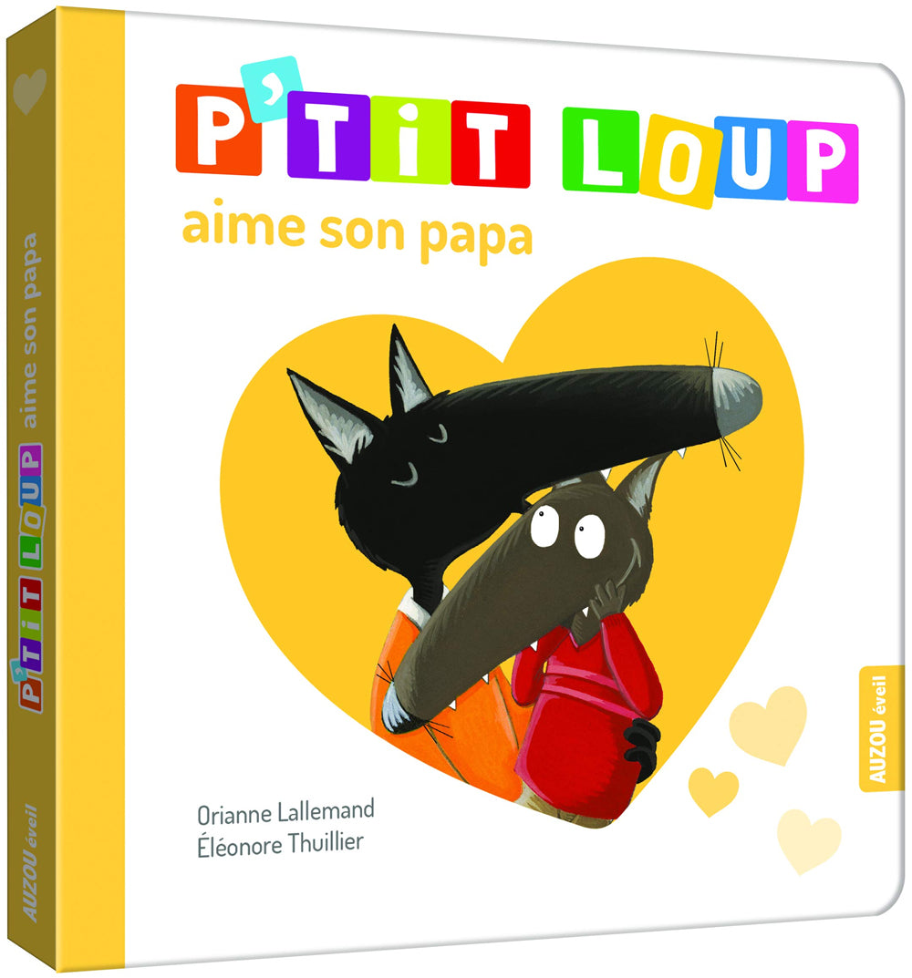Mon coffret tout-carton : P'tit Loup aime Livres La family shop