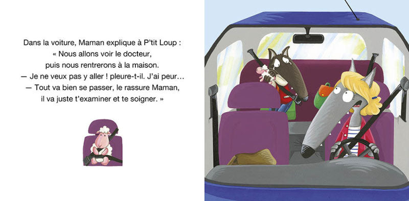 P'tit Loup va chez le docteur - Dès 2 ans Livres OLF