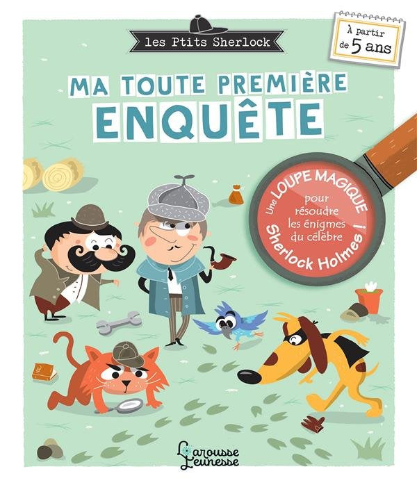 Les Ptits Sherlock : ma toute première enquête - volume 1 Cahiers de jeux La family shop