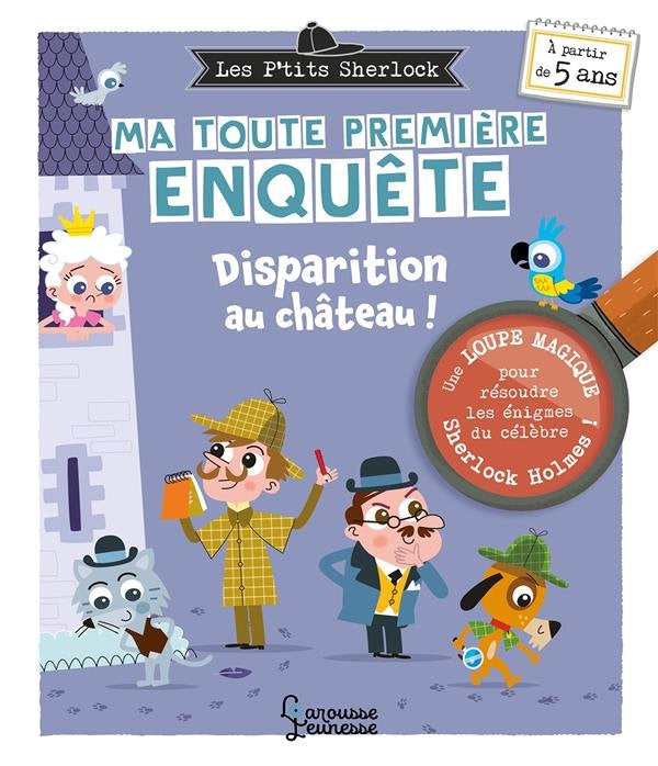 Les Ptits Sherlock : Ma toute première enquête - volume 2 - Disparition au château ! Cahiers de jeux La family shop