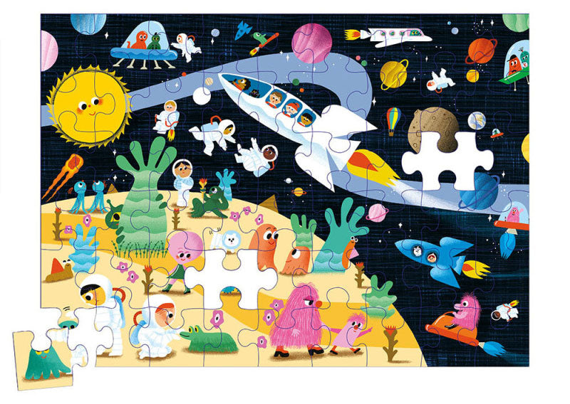 Mon puzzle de l'espace - 54 pièces - Dès 5 ans Jeux & loisirs créatifs La family shop