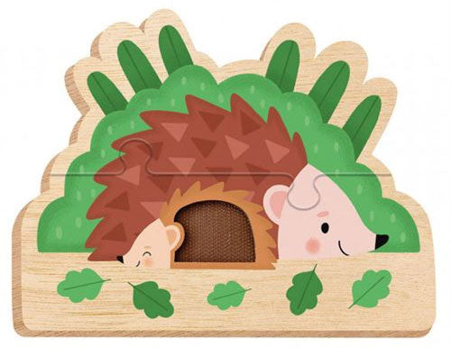 Mes puzzles évolutifs à toucher - Puzzle Bébés animaux - Dès 18 mois Jeux & loisirs créatifs La family shop