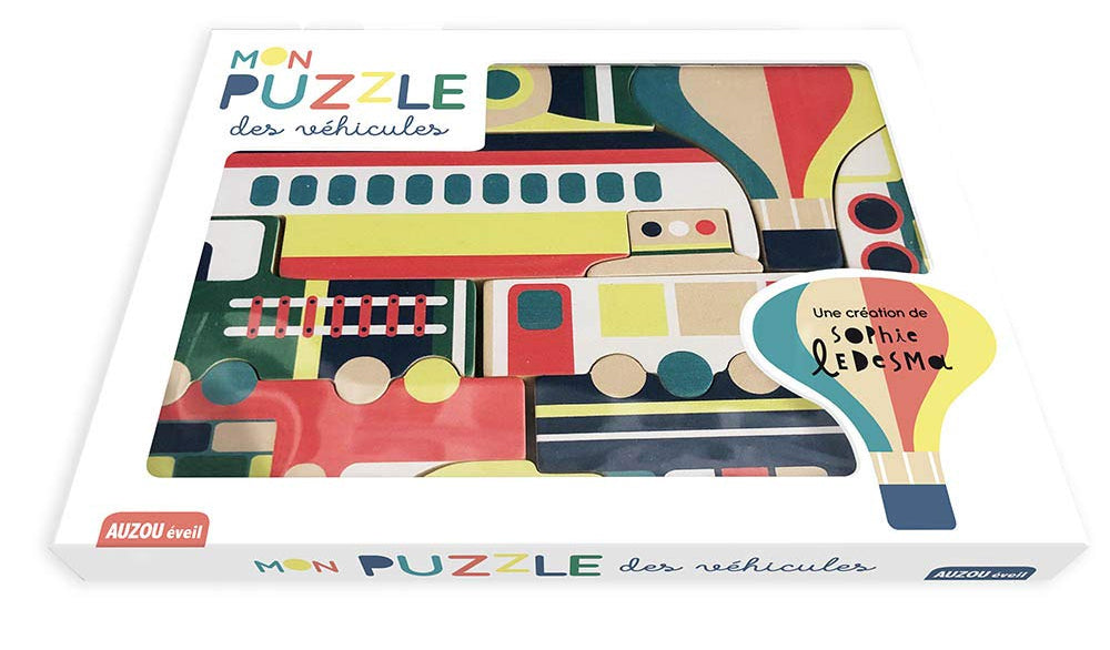 Mon puzzle des véhicules Jeux & loisirs créatifs La family shop