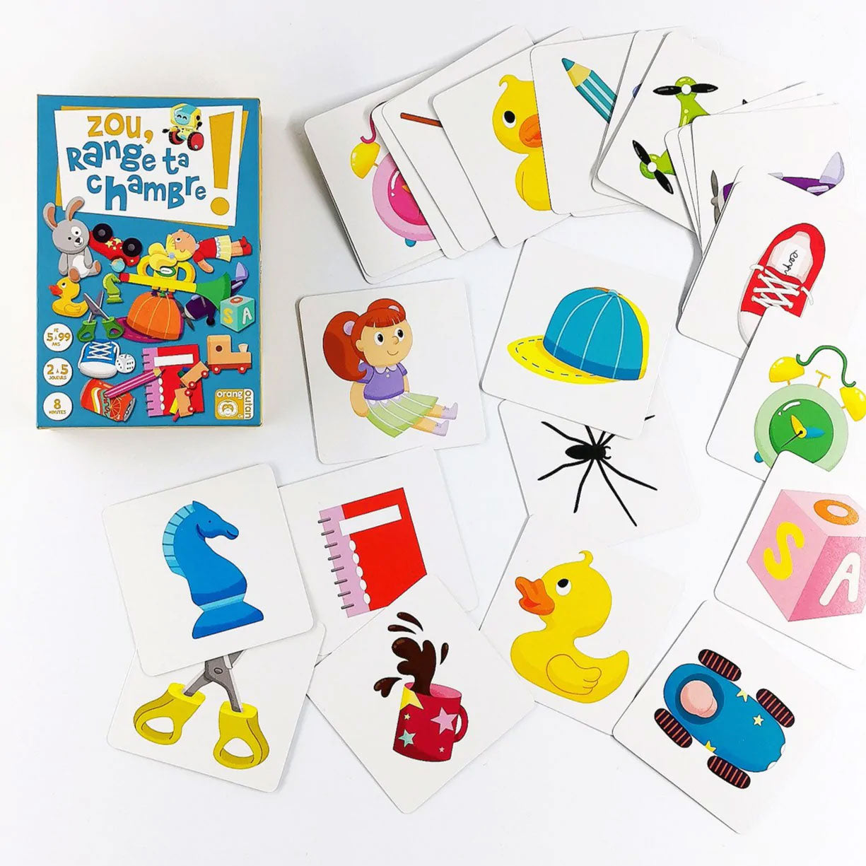 Cartes et stratégie: Zou, range ta chambre - 5 ans Jeux & loisirs créatifs La family shop