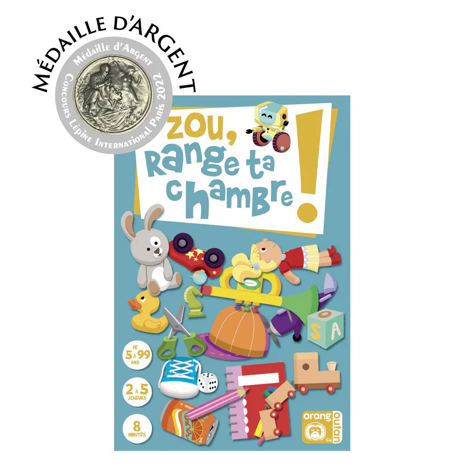 Cartes et stratégie: Zou, range ta chambre - 5 ans Jeux & loisirs créatifs La family shop