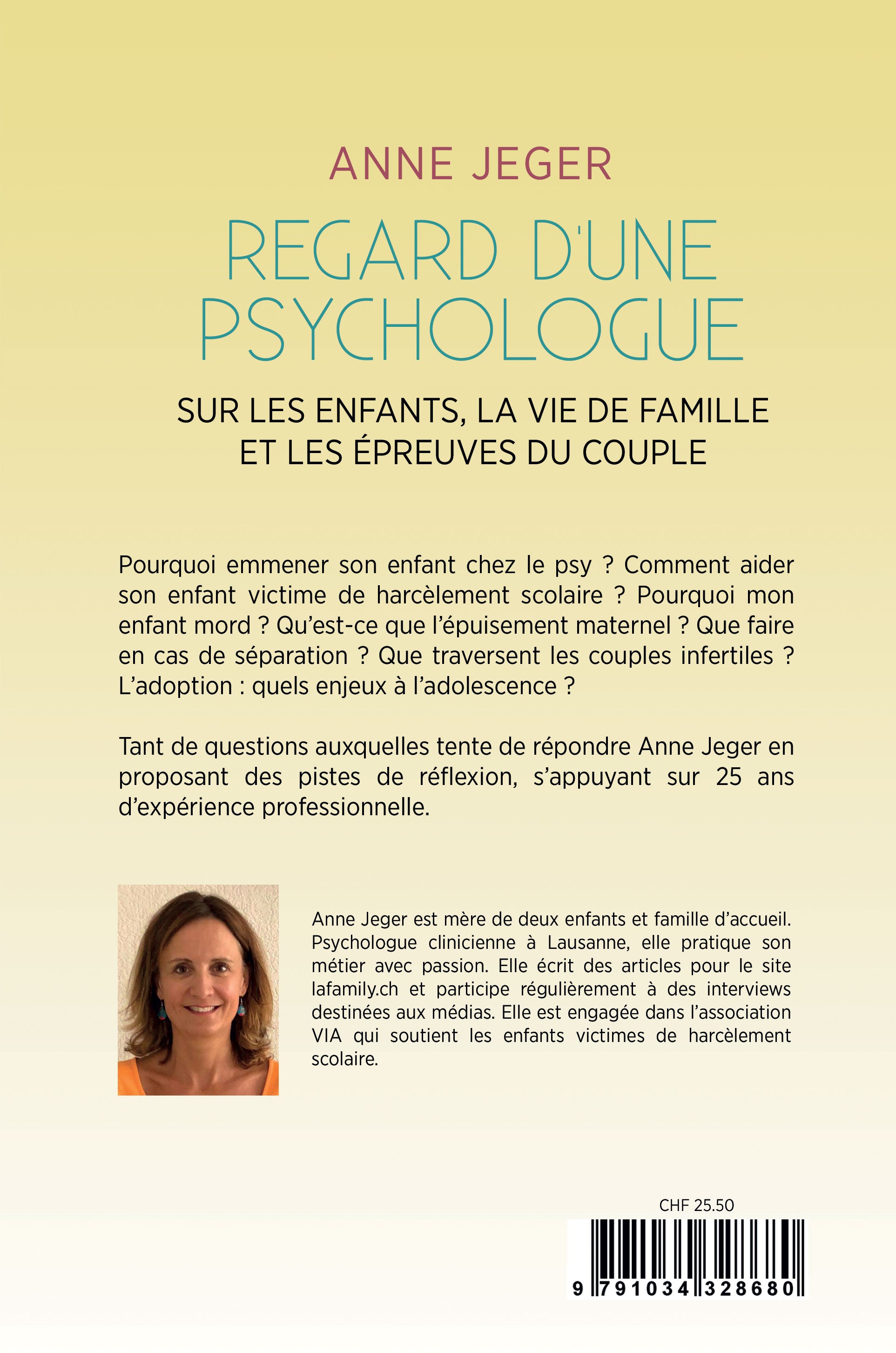 Regard d'une psychologue sur les enfants, la vie de famille et les épreuves du couple Livres La Family Shop