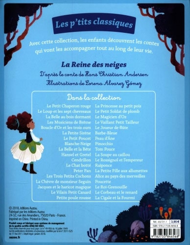 La Reine des neiges - Conte pour enfant dès 5 ans Livres OLF