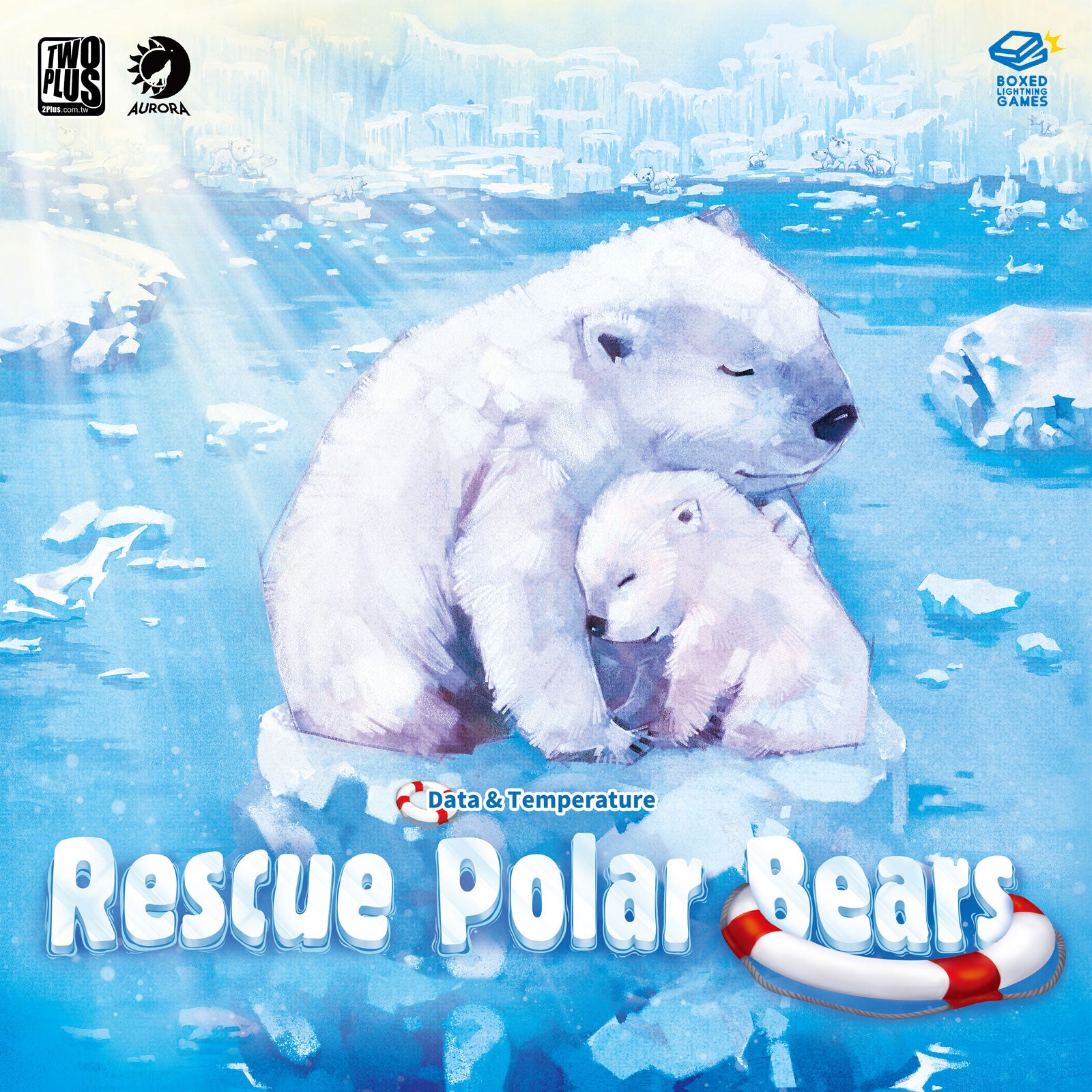 Rescue Polar Bears - Jeu coopératif et de stratégie dès 10 ans Jeux & loisirs créatifs OLF
