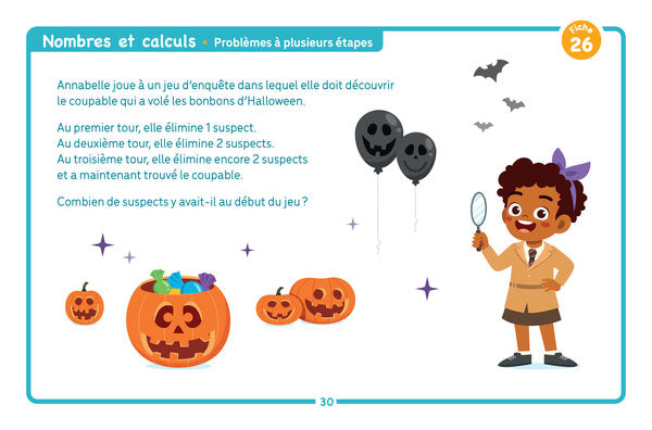 Je découvre la résolution de problèmes - 6-8 ans - 3-5ème harmos Appuis scolaires La Family Shop