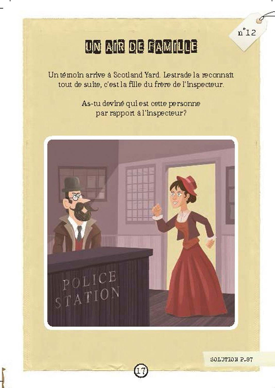 Cahier de jeux : Sherlock Holmes, Les incroyables énigmes : 80 enquêtes à élucider Cahiers de jeux Larousse - OLF