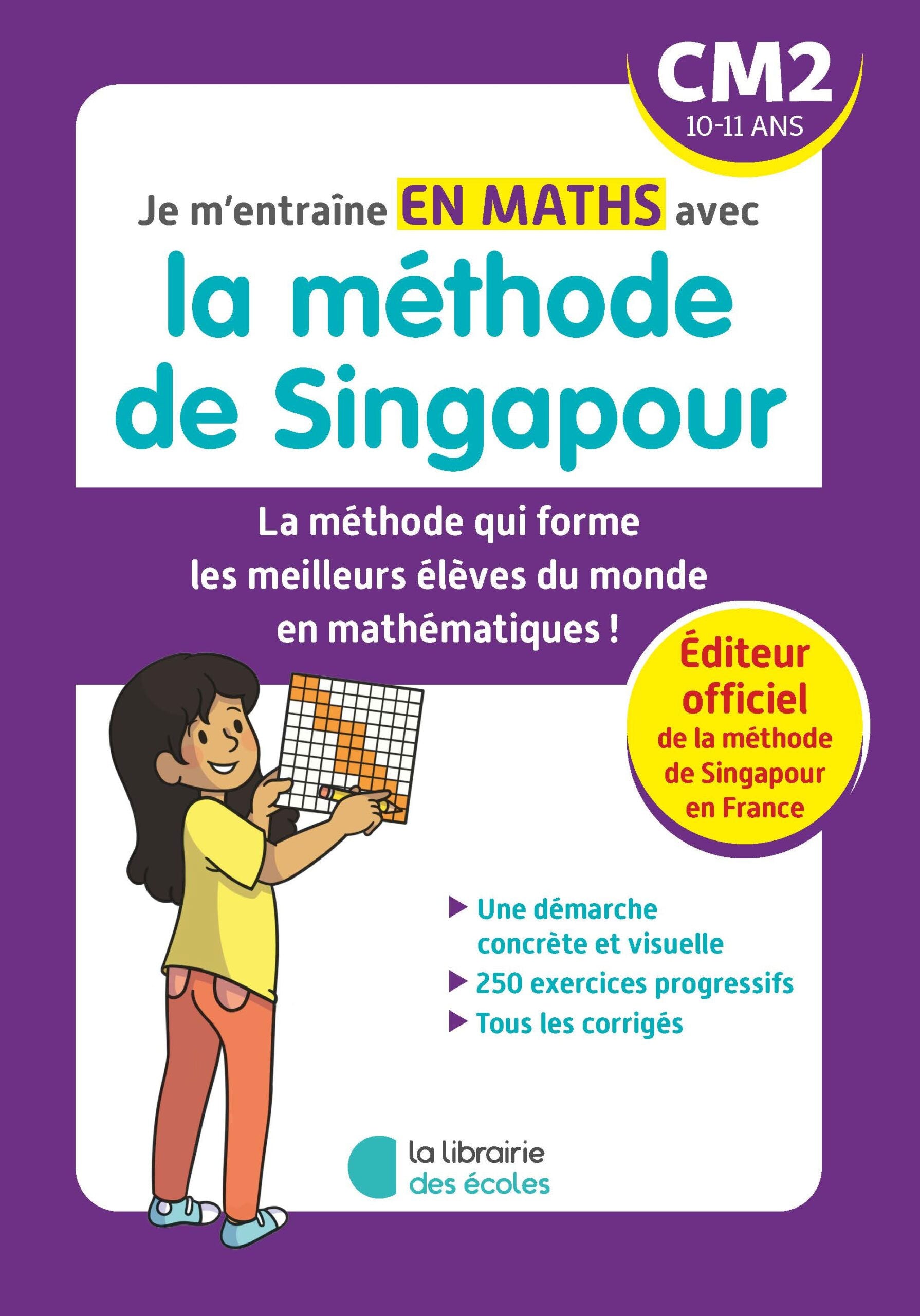 Maths. Exercices avec méthode de Singapour - 10 ans - 7ème harmos Montessori & Steiner servidis