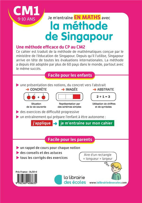 Maths. Méthode de Singapour - 9-10 ans / 6ème harmos Montessori & Steiner La family shop