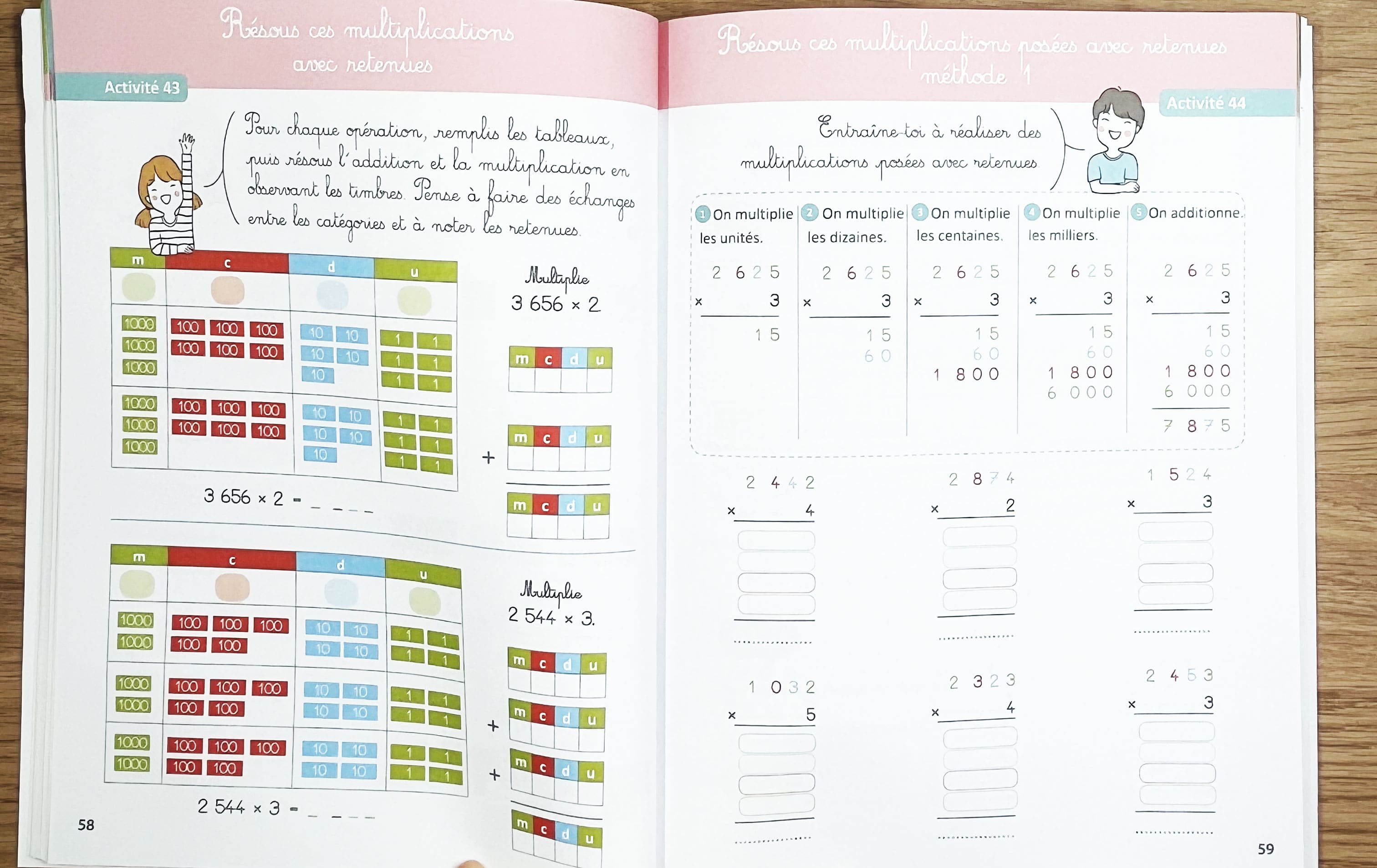 Réussir en maths avec Montessori et la pédagogie de Singapour - 8-9 ans - 5-6 Harmos Montessori & Steiner OLf - larousse - 1.- de +