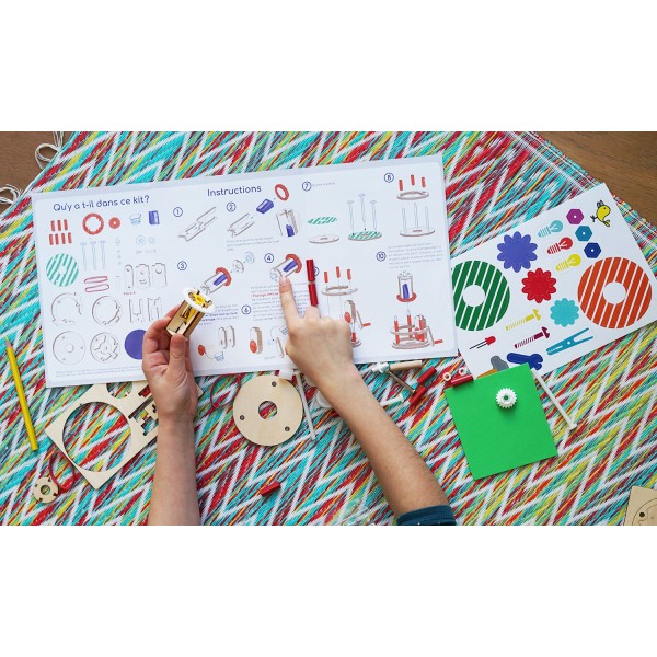 Fabrique ton taille-crayon - Jeu de construction Jeux & loisirs créatifs La Family Shop