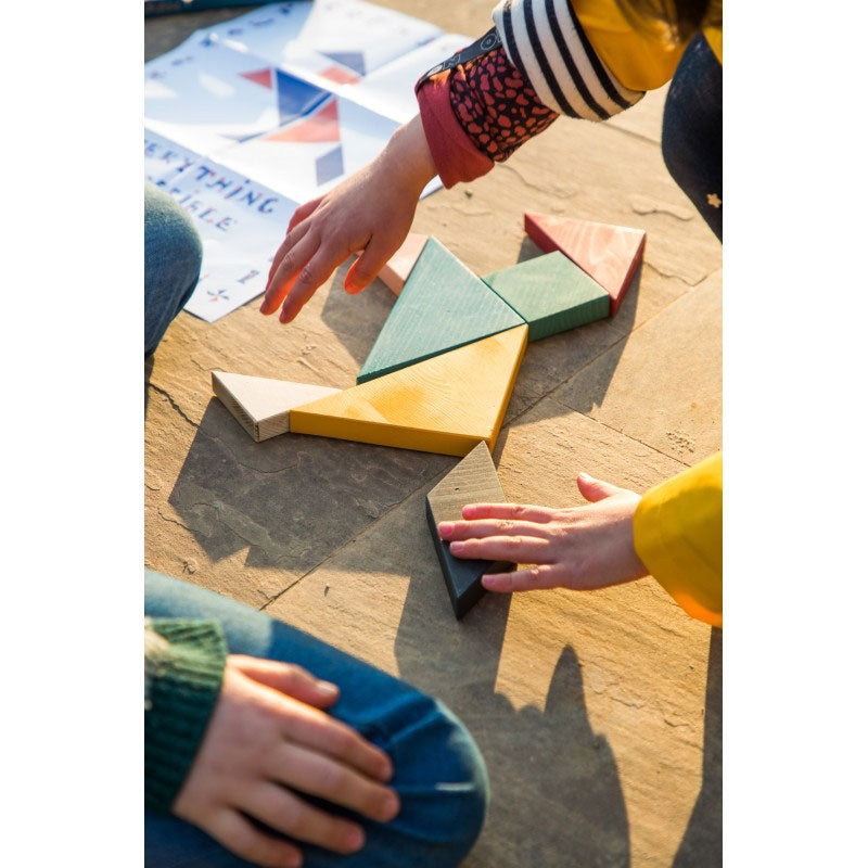 Tangram en bois - Jeu et casse-tête de réflexion Jeux & loisirs créatifs Happy clown