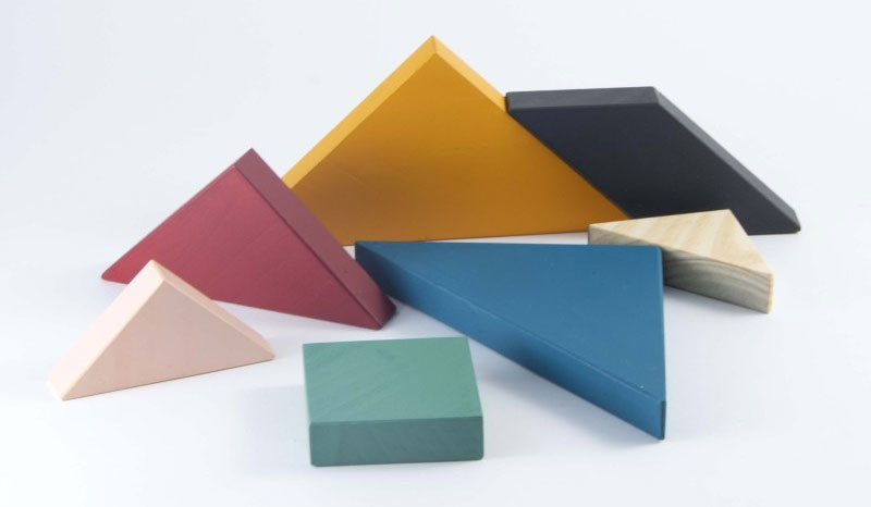 Tangram en bois - Jeu et casse-tête de réflexion Jeux & loisirs créatifs Happy clown