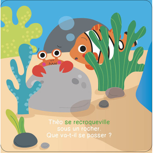 Livre de bain: Théo et le monstre de l'eau - livre-bain avec un jouet Jeux & loisirs créatifs La family shop