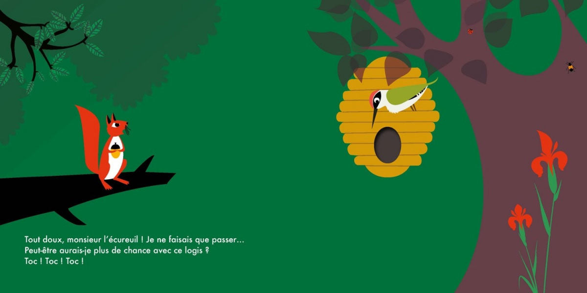 Toc! Toc! Toc! Livre tout-carton Livres La family shop