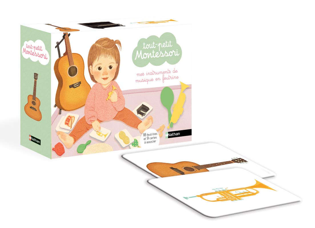 Tout-petit Montessori : instruments de musique - Dès 15 mois Montessori & Steiner La Family Shop