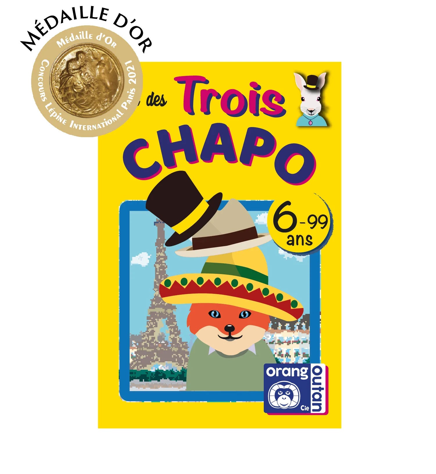 Cartes et stratégie: trois chapo - 6 ans Jeux & loisirs créatifs La family shop
