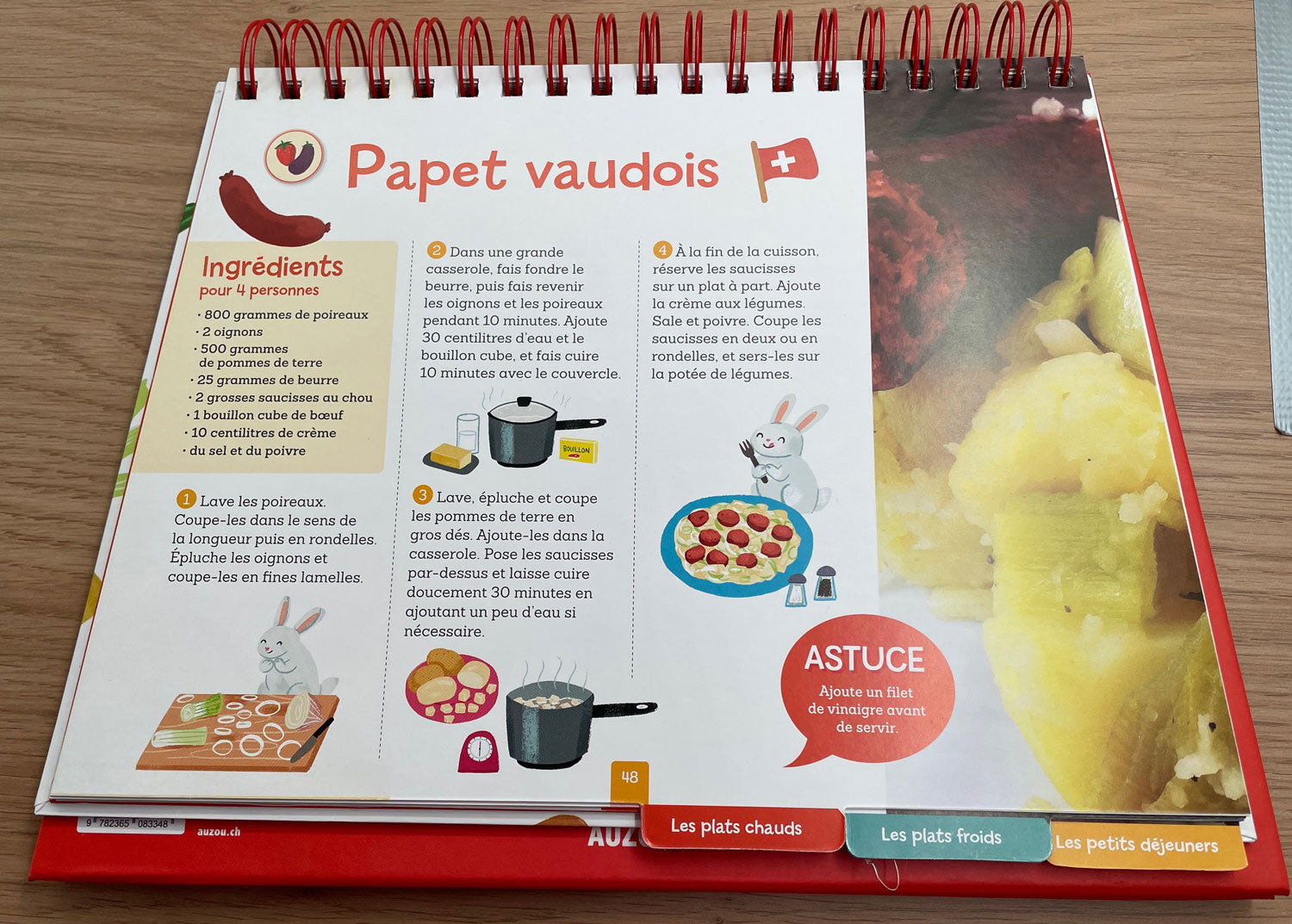 C'est trop bon! Livre de cuisine enfant Spécial Suisse Livres OLF