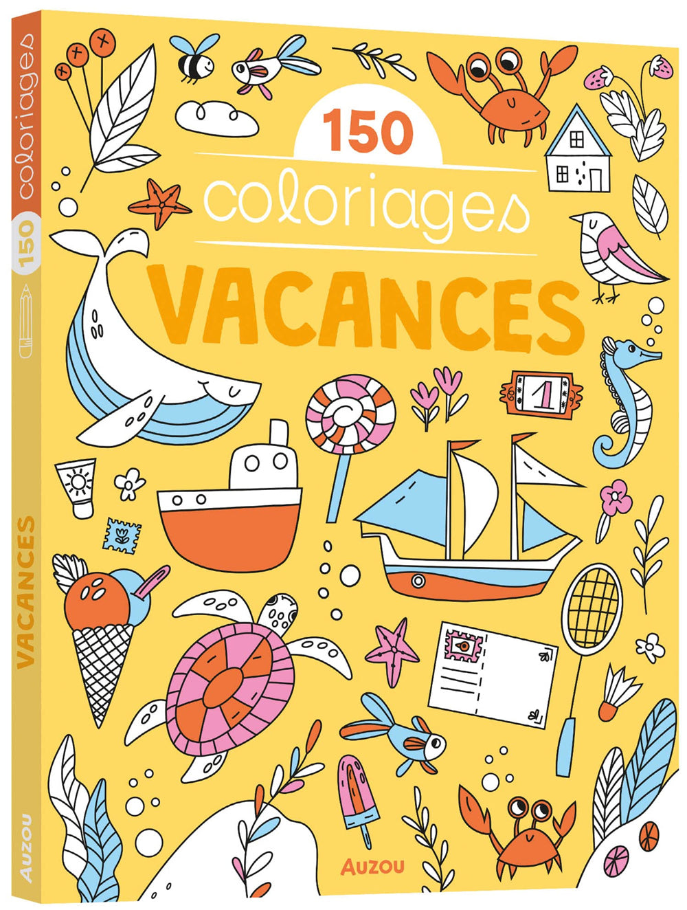 150 coloriages - vacances. Livres OLF