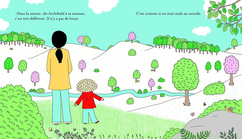 Nos voisins silencieux - livre enfant dès 3 ans Livres La family shop