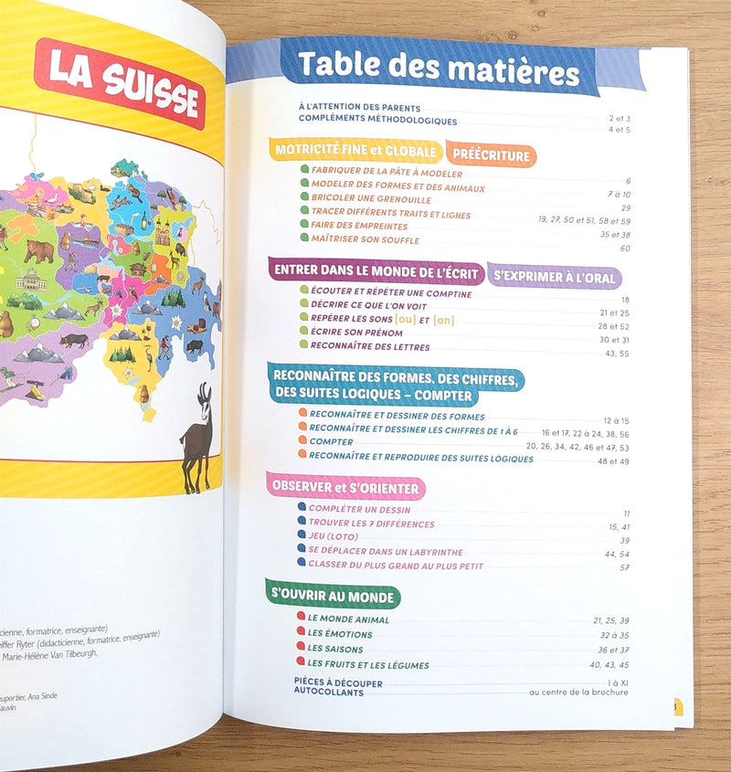 1ère harmos - Mon année de 1P - Klorophile - Maths- Français et jeux Appuis scolaires La family shop   