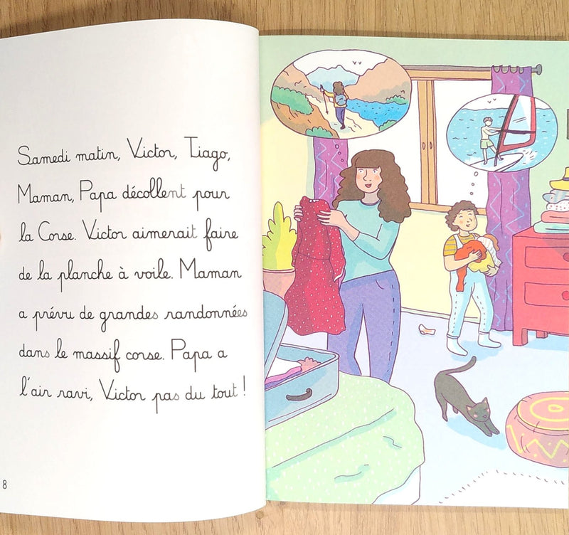 La Rando - Je lis avec Montessori - Lettres en lié (cursive) - N3 Montessori & Steiner La family shop   