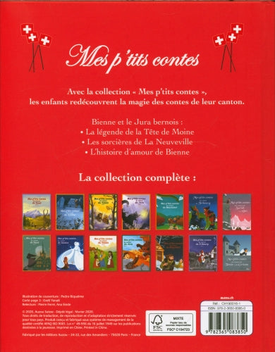 Mes p'tits contes du canton de Bienne et du Jura Bernois Livres La family shop   