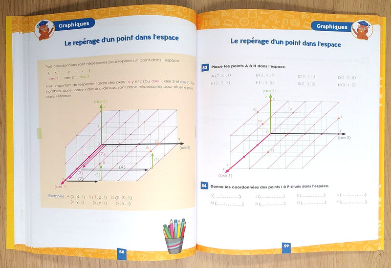 8ème HarmoS - Je progresse en maths Appuis scolaires La family shop   