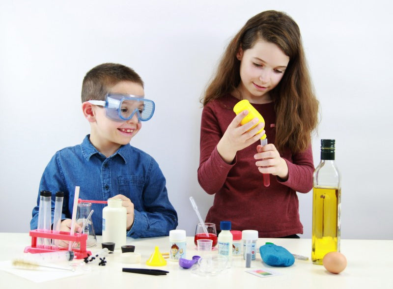 150 Expériences scientifiques sans produits chimiques. Chemielabor -150 Experimente
