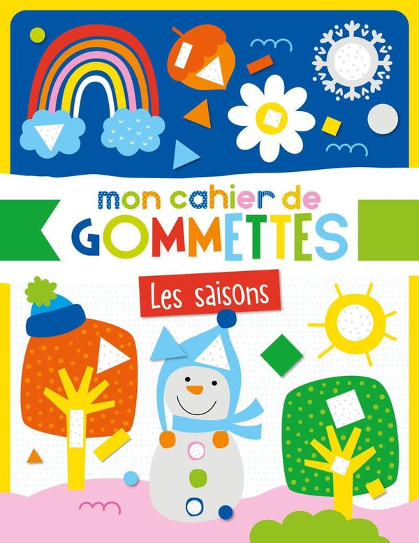 Mon cahier de gommettes - Les saisons Cahiers de jeux OLF